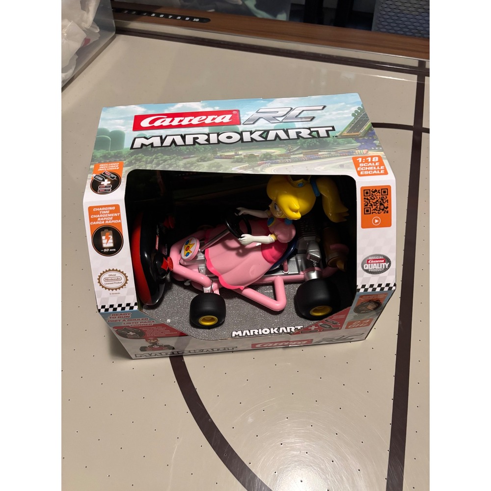 Carrera RC Mario Kart Princess Peach 1:18 Scale Remote Control Car 2.4GHz